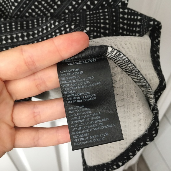 Anthropologie geometric pencil skirt - Picture 4 of 4